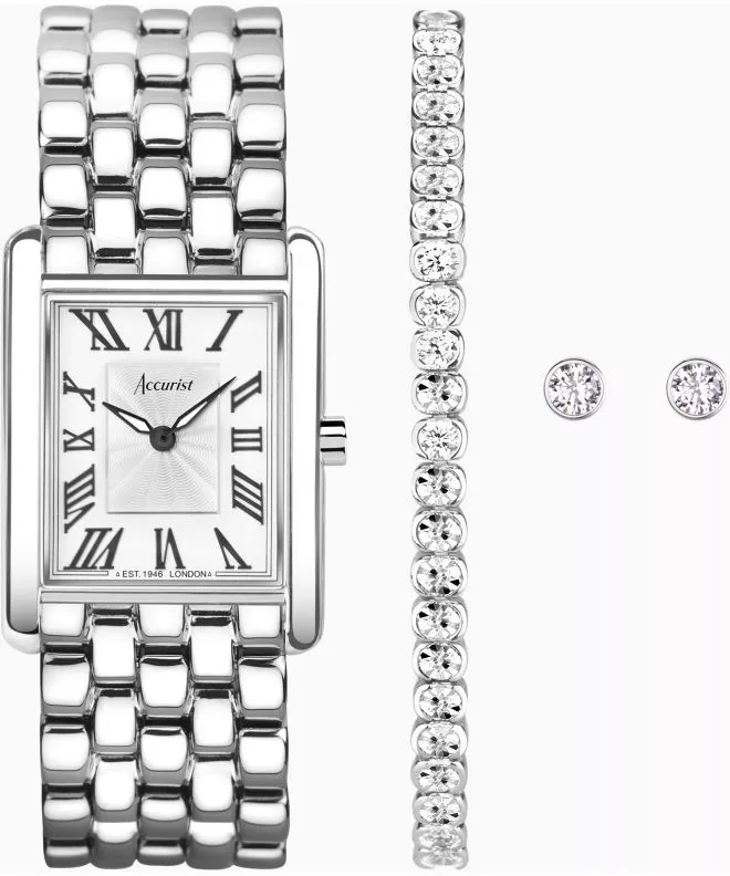 Годинник Жіночий ACCURIST Rectangle Gift Set 89002
