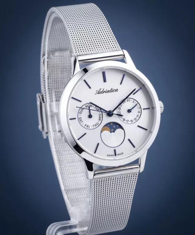 Годинник Жіночий Adriatica Moonphase A3174.51B3QF
