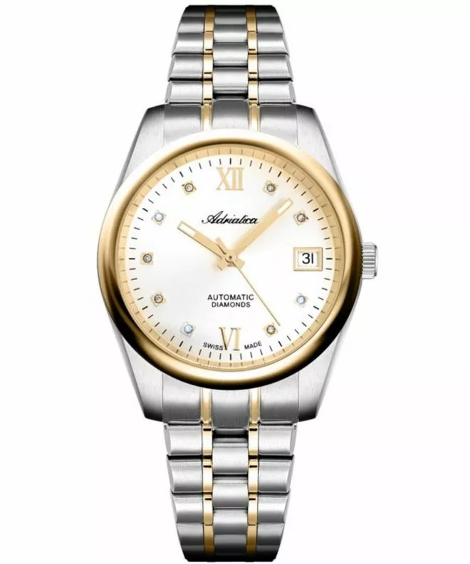 Годинник Жіночий Adriatica Classic Automatic Diamonds A3198.2183DA