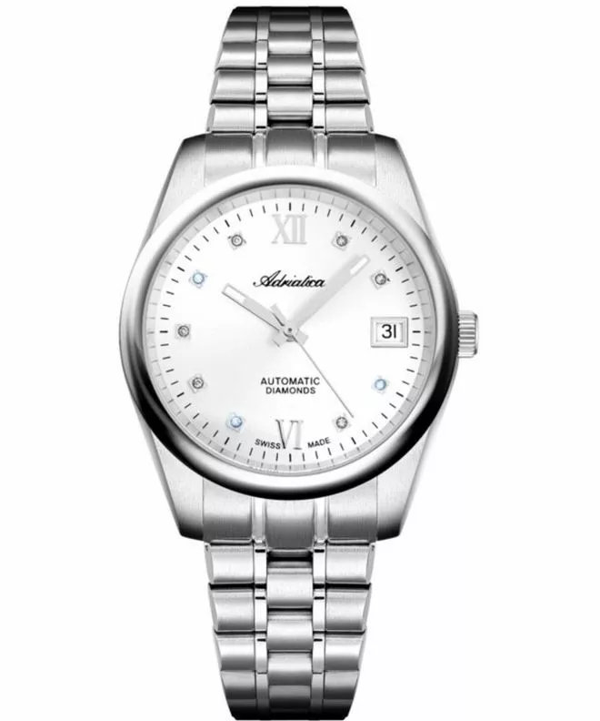 Годинник Жіночий Adriatica Classic Automatic Diamonds A3198.5183DA