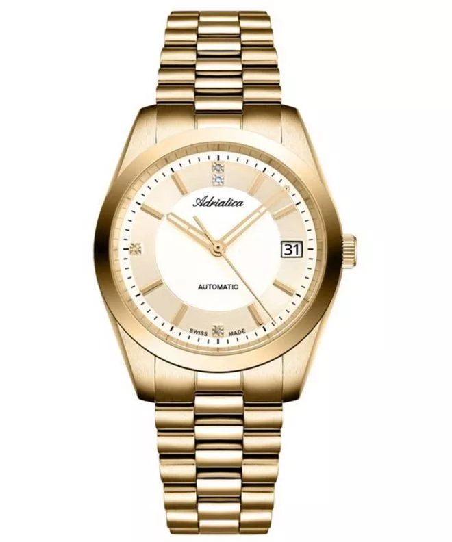 Годинник Жіночий Adriatica Classic Automatic Diamonds A3802.1111AD