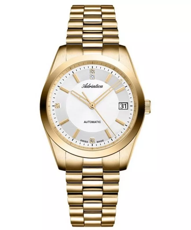 Годинник Жіночий Adriatica Classic Automatic Diamonds A3802.1113AD