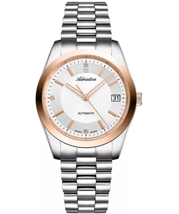 Годинник Жіночий Adriatica Classic Automatic Diamonds A3802.R113AD