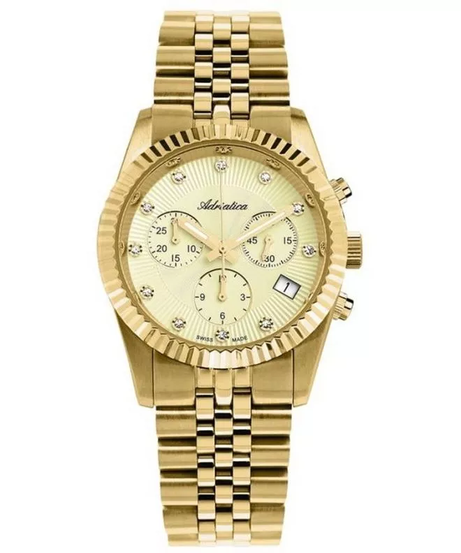Годинник Жіночий Adriatica Classic Chronograph A3809.1141CH