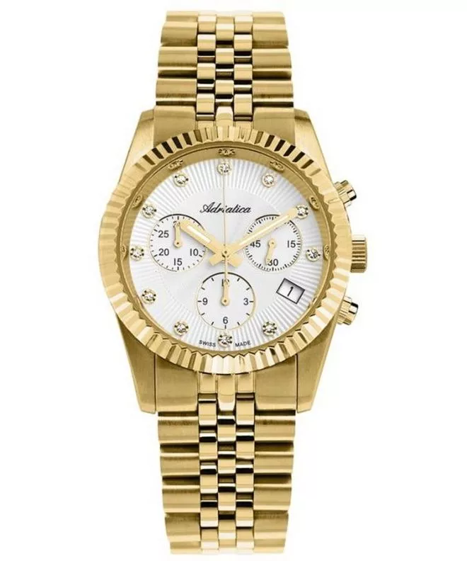 Годинник Жіночий Adriatica Classic Chronograph A3809.1143CH