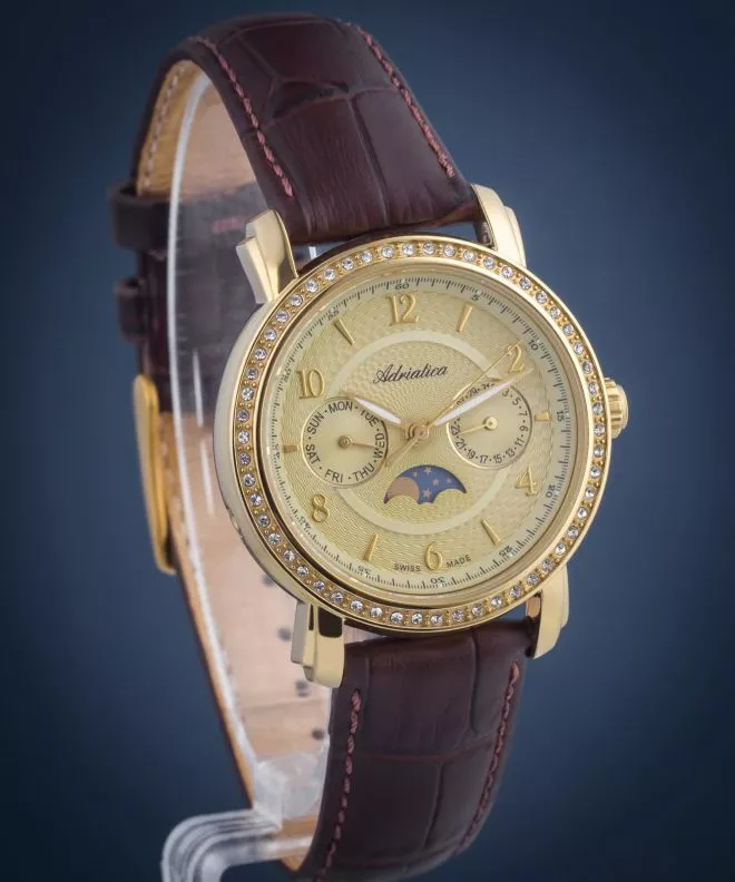 Годинник Жіночий Adriatica Moonphase A3678.1251QFZ
