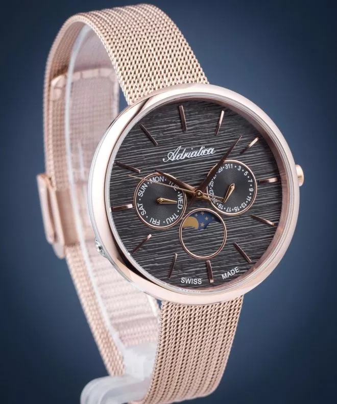Годинник Жіночий Adriatica Moonphase A3732.R116QF