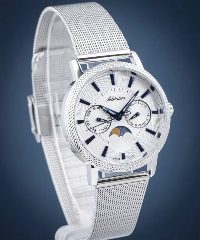 Годинник Жіночий Adriatica Moonphase A3808.51B3QFM