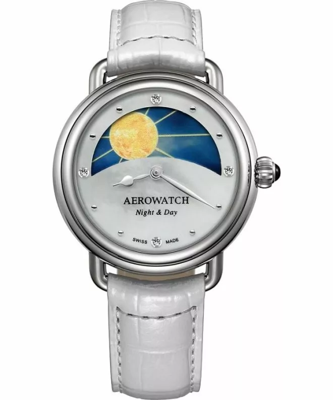 Годинник Жіночий Aerowatch 1942 Night & Day Quartz 44960 AA11