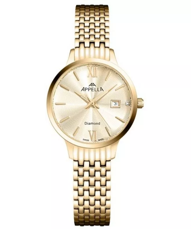 Годинник Жіночий Appella Classic Diamond L50012.1161DQ