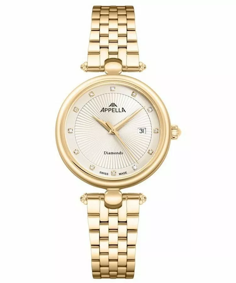 Годинник Жіночий Appella Classic Diamonds L50002.1143DQ