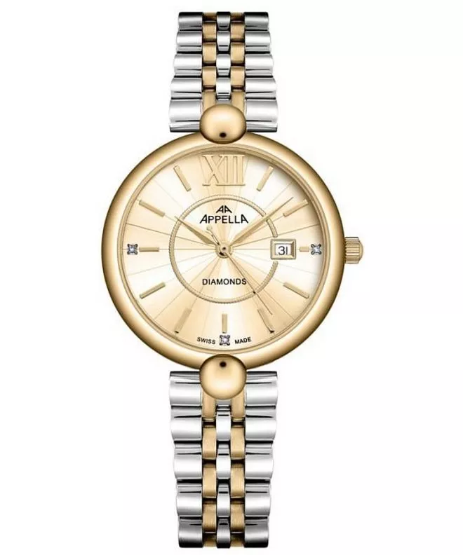 Годинник Жіночий Appella Classic Diamonds L50011.2161DQ