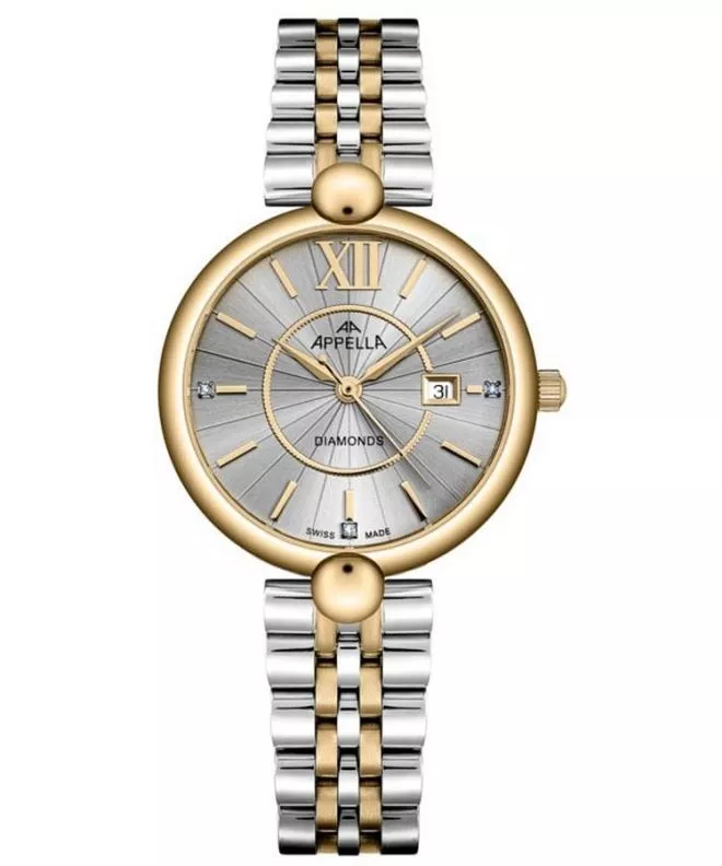 Годинник Жіночий Appella Classic Diamonds L50011.2167DQ