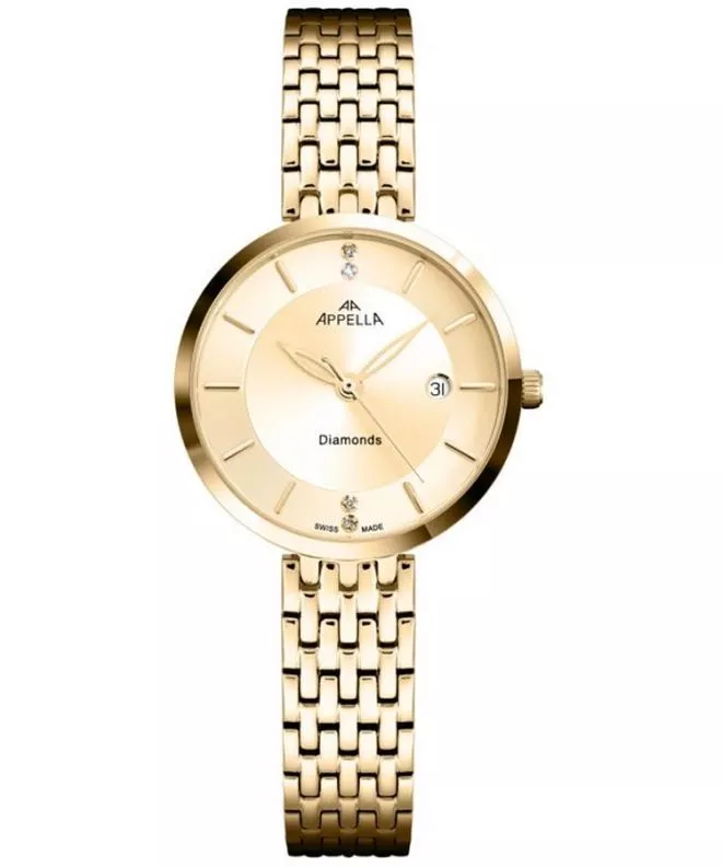 Годинник Жіночий Appella Classic Diamonds L50013.1191DQ