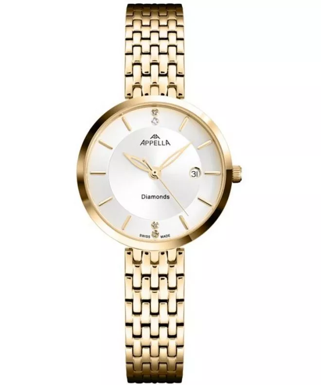 Годинник Жіночий Appella Classic Diamonds L50013.1193DQ