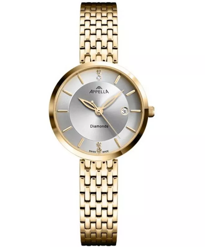 Годинник Жіночий Appella Classic Diamonds L50013.1197DQ