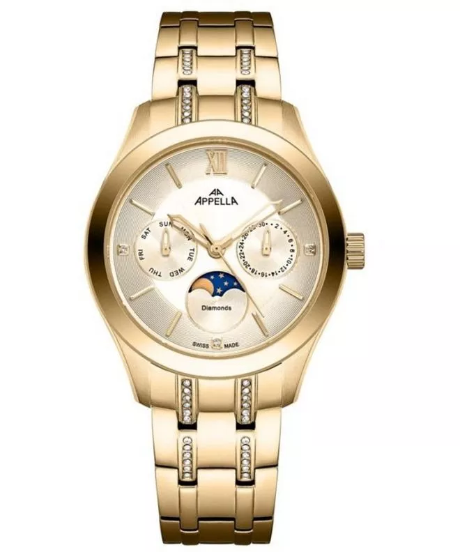 Годинник Жіночий Appella Classic Diamonds L50021.1161DQF
