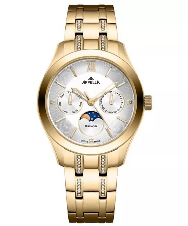 Годинник Жіночий Appella Classic Diamonds L50021.1163DQF