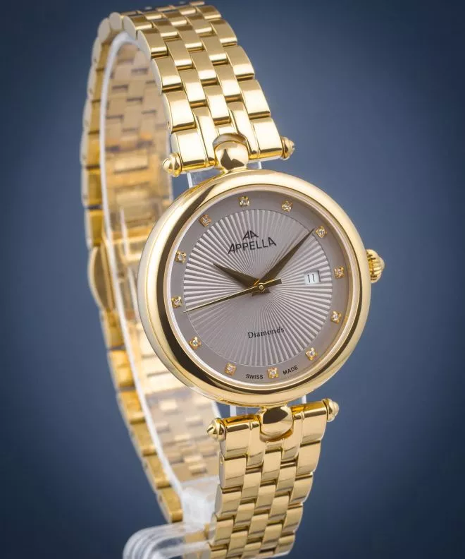 Годинник Жіночий Appella Diamonds L50002.1147DQ