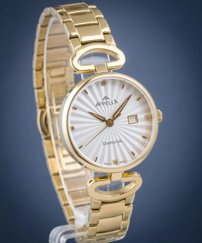 Годинник Жіночий Appella Diamonds L50008.1193DQ