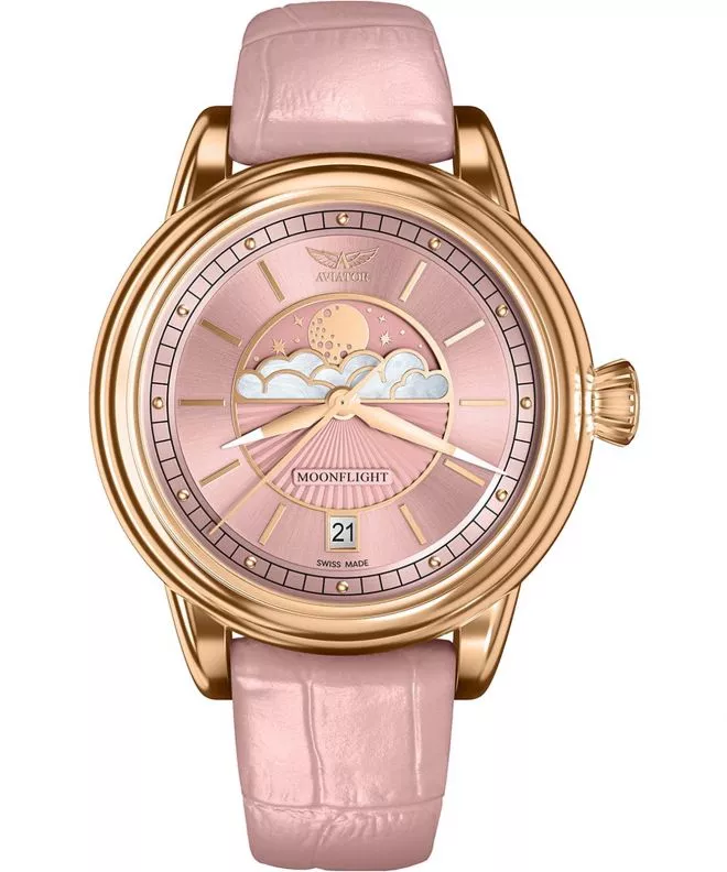 Годинник Жіночий Aviator Douglas Moonflight V.1.33.2.258.4