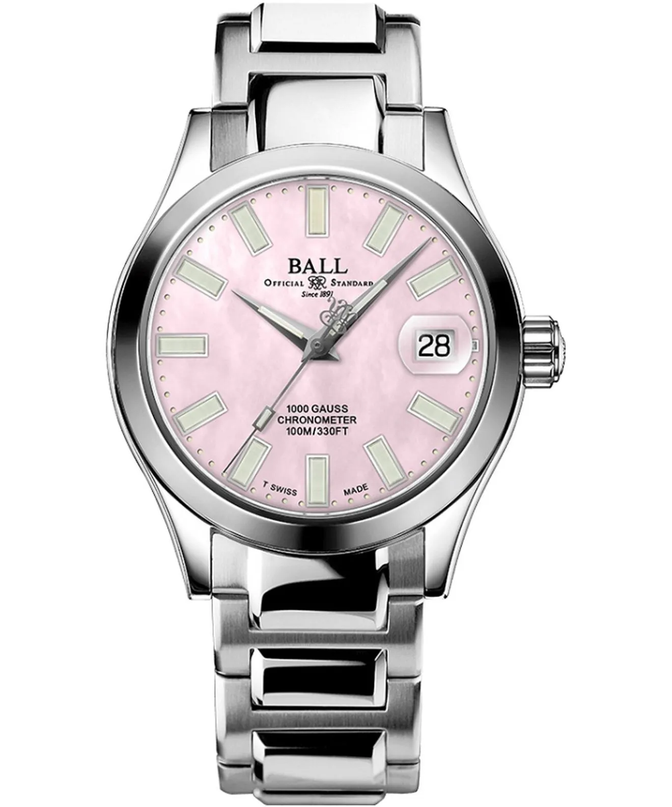 Годинник Жіночий Ball Engineer III Marvelight Chronometer Automatic Limited Edition NL9616C-S1C-PK