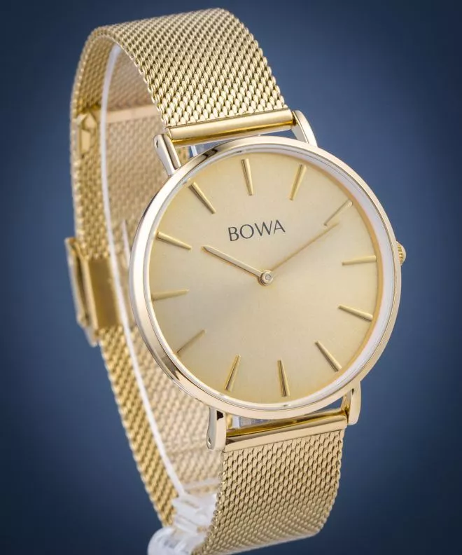 Годинник Жіночий BOWA New York Full Gold Mesh 38 NY384-44-184M