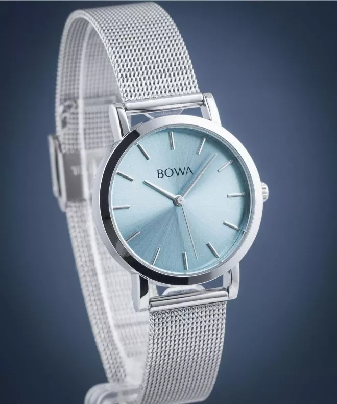 Годинник Жіночий BOWA Tokyo Ice-Blue Silver Mesh 33 TO335-95-165M