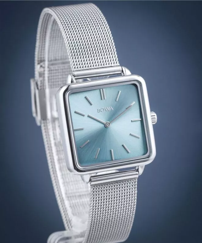 Годинник Жіночий BOWA Vienna Ice-Blue Silver Mesh 29 VI295-95-165M