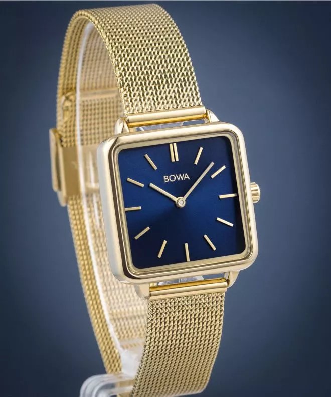 Годинник Жіночий BOWA Vienna Navy Blue-Gold Mesh 29 VI294-34-164M