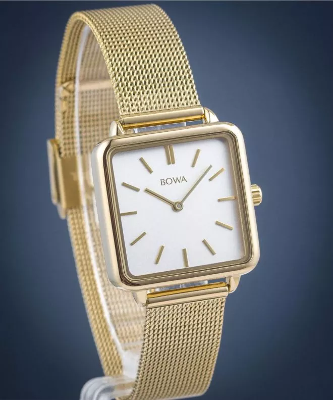 Годинник Жіночий BOWA Vienna White Gold Mesh 29 VI294-24-164M