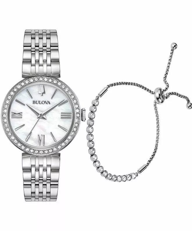 Годинник Жіночий Bulova Crystal Gift Set 96X153
