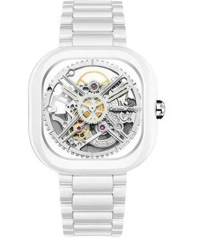 Годинник Жіночий Ciga Design X Series Ceramic Skeleton C012-WG01-W7W (C012-WG01-7W)