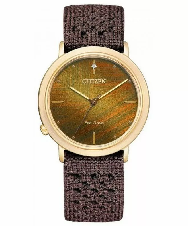 Годинник Жіночий Citizen Sapphire Diamonds Solar Gift Set EM1003-48X