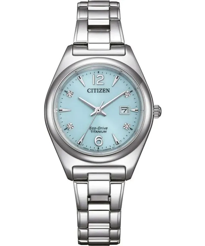 Годинник Жіночий Citizen Super-Titanium Eco-Drive EW2601-81M