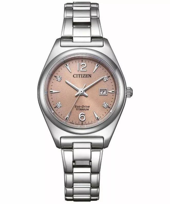 Годинник Жіночий Citizen Super Titatnium Eco-Drive EW2601-81Z