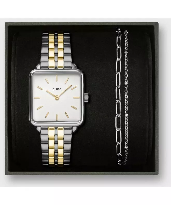 Годинник Жіночий Cluse La Tétragone Gift Set CG10326