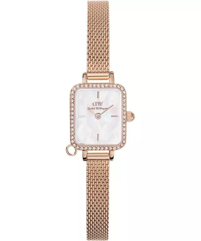 Годинник Жіночий Daniel Wellington Quadro Charm Bezel 15 DW00100751