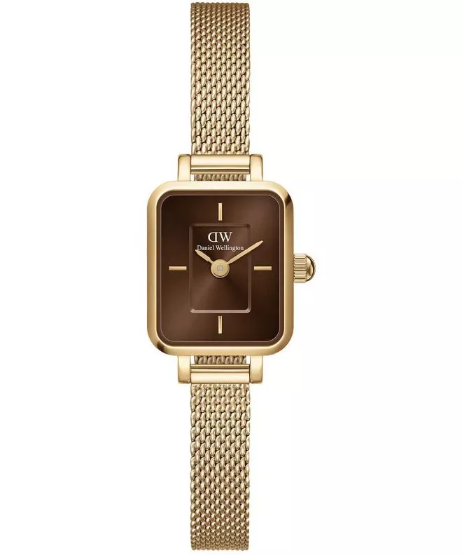 Годинник Жіночий Daniel Wellington Quadro Mini Evergold Amber 15 DW00100654