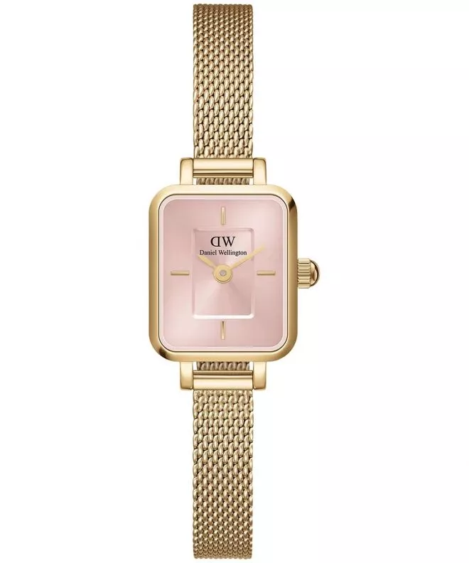 Годинник Жіночий Daniel Wellington Quadro Mini Evergold Blush 15 DW00100655