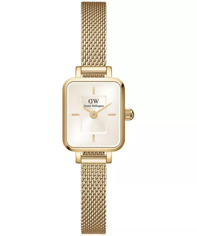 Годинник Жіночий Daniel Wellington Quadro Mini Evergold Champagne 15 DW00100656