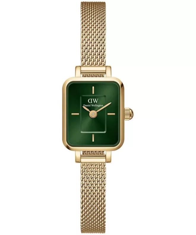 Годинник Жіночий Daniel Wellington Quadro Mini Evergold Emerald 15 DW00100653