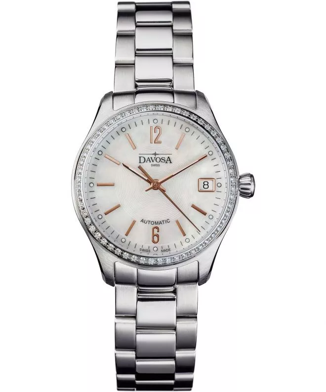 Годинник Жіночий Davosa Newton Lady Diamond Automatic 166.193.15