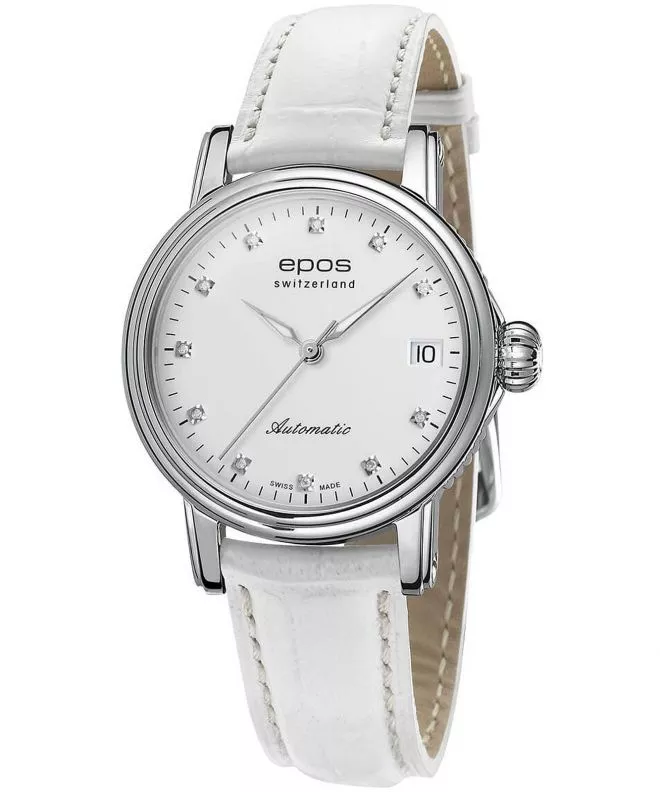 Годинник Жіночий Epos Ladies Diamonds Automatic 4390.152.20.88.10