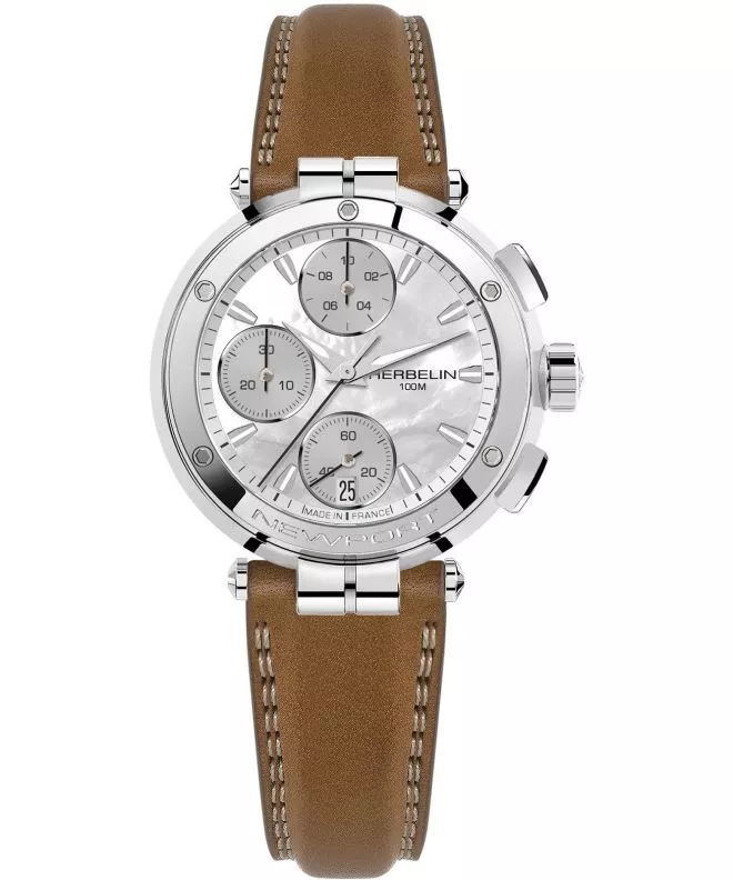 Годинник Жіночий Herbelin Newport Chronograph 35688AP19GD (35688/AP19GO)