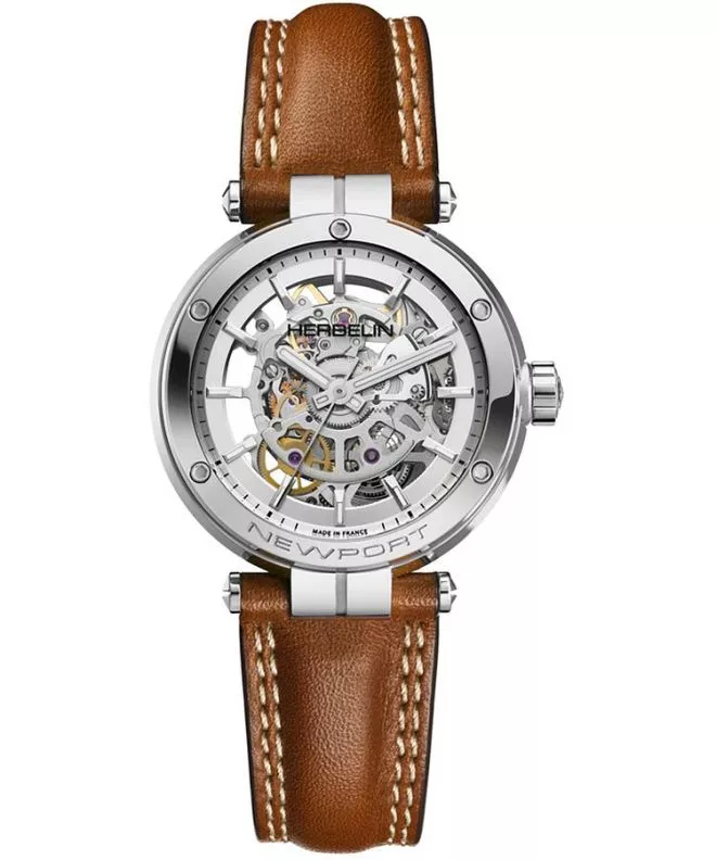 Годинник Жіночий Herbelin Newport Skeleton Automatic 1658SQ12GD