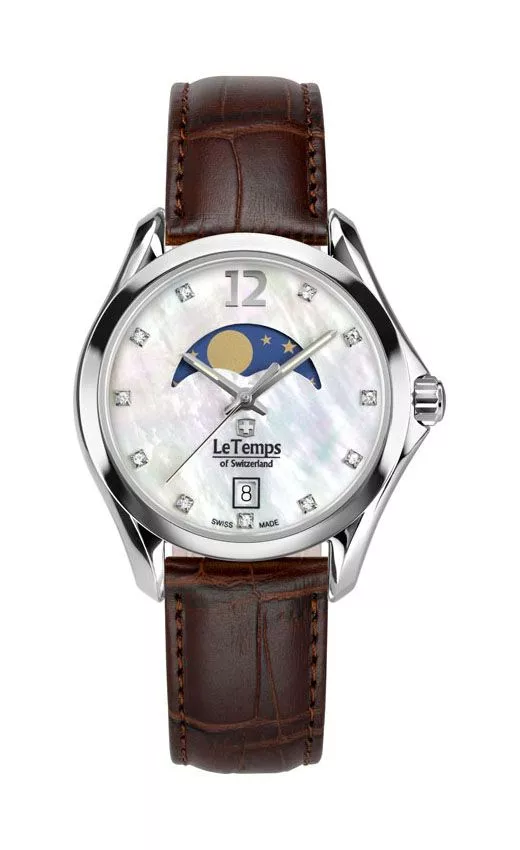 Годинник Жіночий Le Temps Sport Elegance Moon Phase LT1030.06BL02