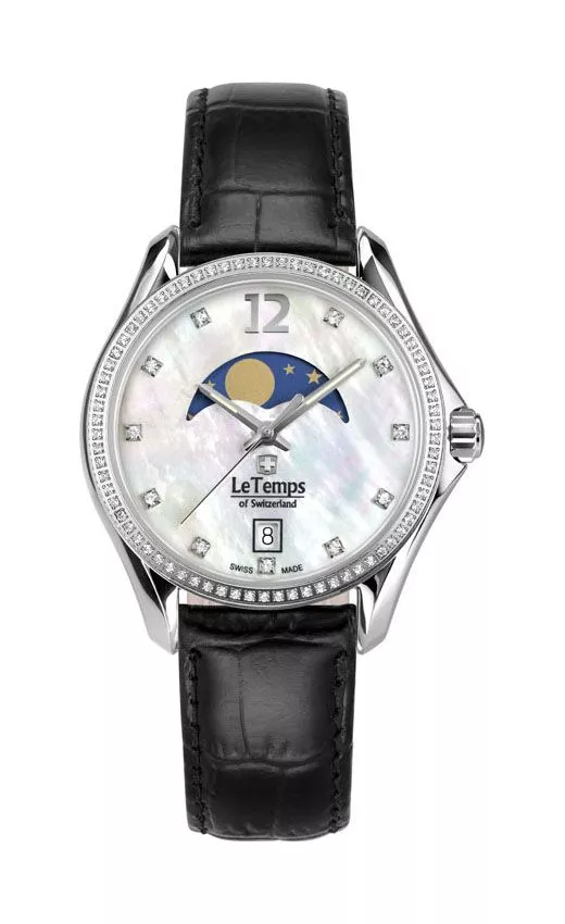 Годинник Жіночий Le Temps Sport Elegance Moon Phase LT1030.16BL01