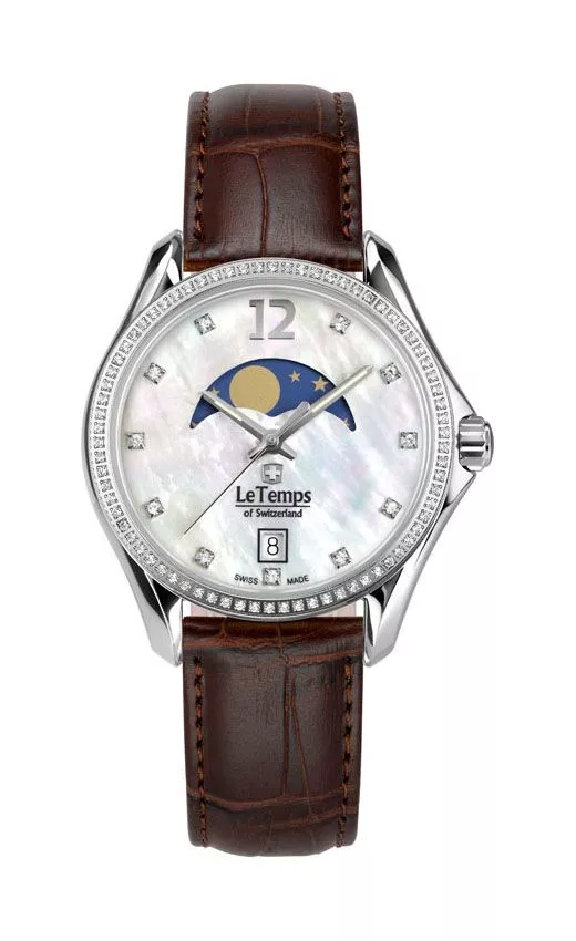 Годинник Жіночий Le Temps Sport Elegance Moon Phase LT1030.16BL02