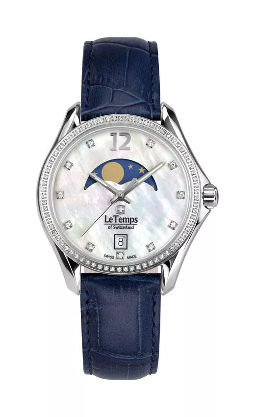 Годинник Жіночий Le Temps Sport Elegance Moon Phase LT1030.16BL03